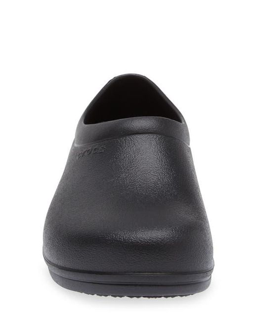 CROCSTM Gray Gender Inclusive On The Clock Work Clog for men