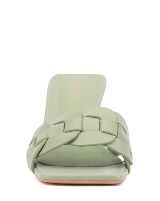 TORGEIS Multicolor Ela Woven Slide Sandal