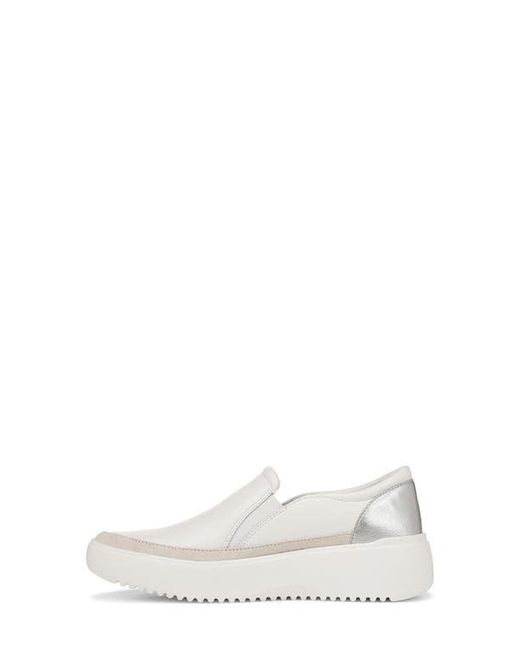 Vionic White Kearny Platform Slip-On Sneaker