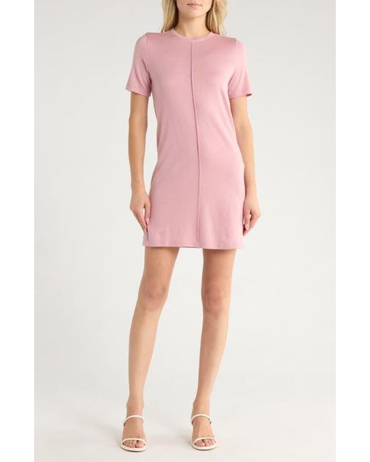 AREA STARS Pink Nyra T-Shirt Dress