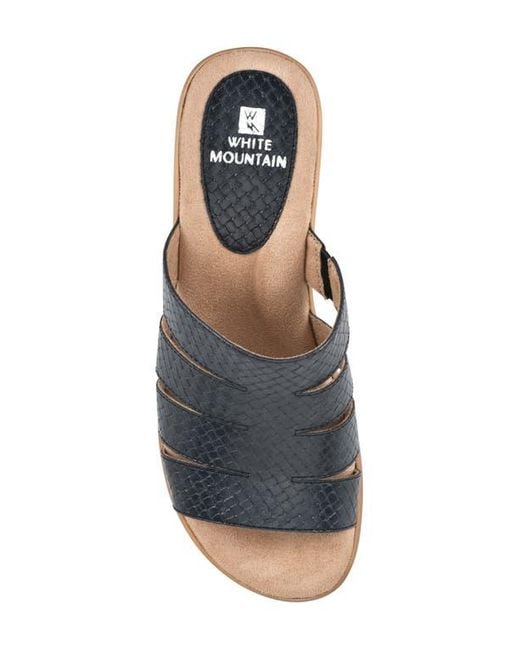 White Mountain White Mountain Valora Wedge Sandal