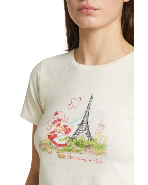GOLDEN HOUR Blue Eiffel Hearts Graphic Baby T-shirt