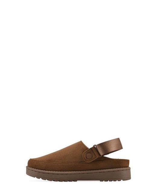 White Mountain Brown Icebound Slingback Clog