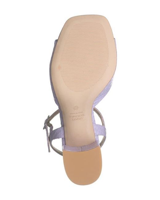 Stuart Weitzman Metallic Tia Sandal