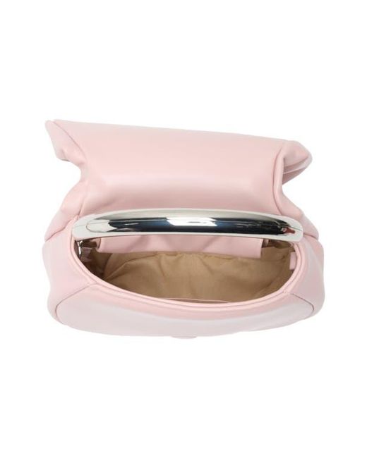 BCBGMAXAZRIA Pink Statement Hardware Clutch