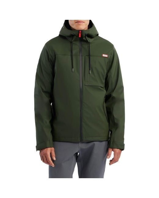 Hunter Green Mill Waterproof Rain Jacket for men