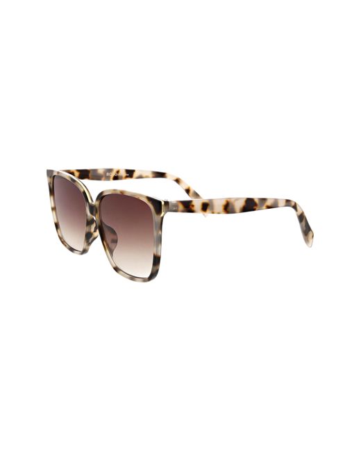 BCBGMAXAZRIA Multicolor 58mm Oversize Square Sunglasses