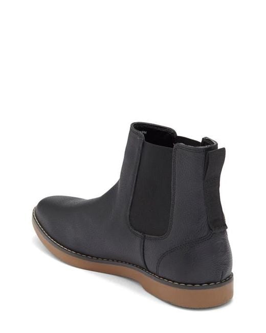 Sperry Top-Sider Black Newmanchels Chelsea Boot for men