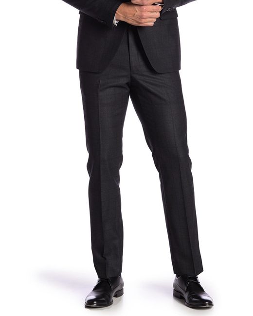 John Varvatos Black Bedford Suit Separate Trousers for men