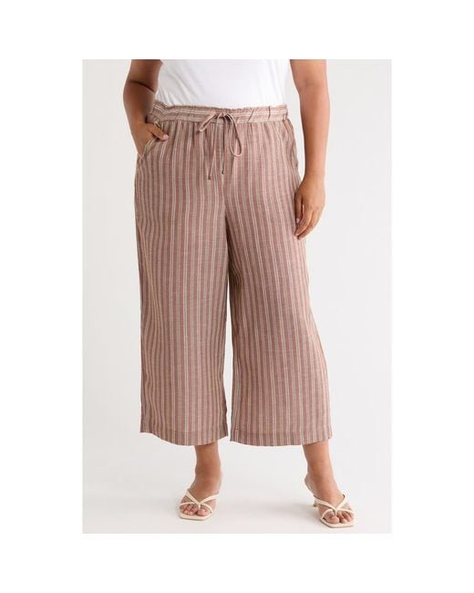 Max Studio Pink Dropped Drawstring Pants