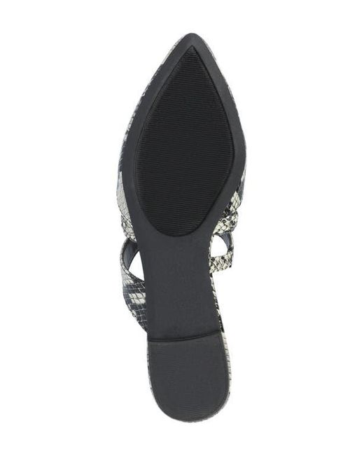 Journee Collection White Olivea Mule