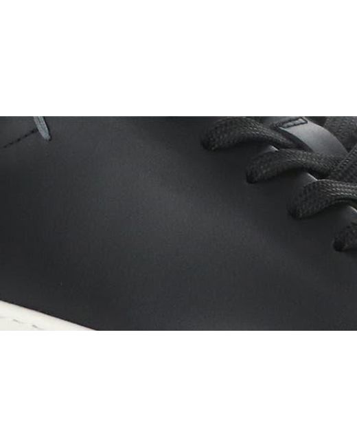 Ambitious Black Leather Sneaker for men