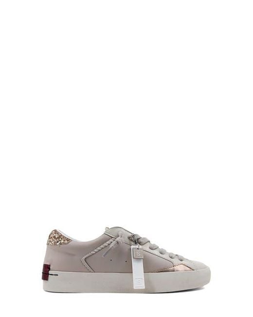Shu Shop White Ruby Low Top Sneaker