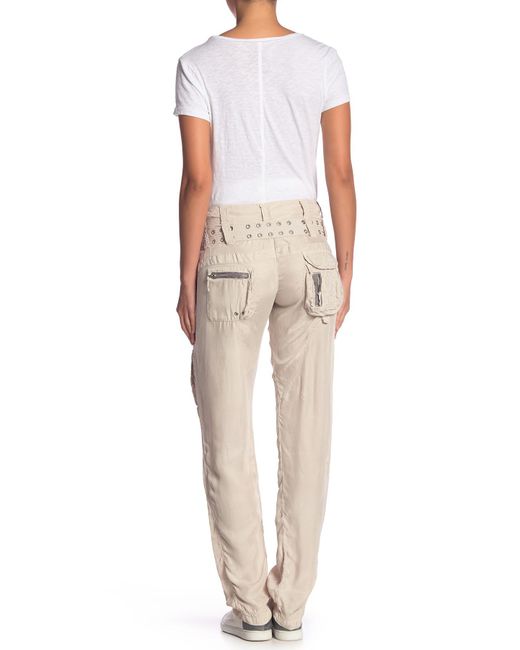 Johnny Was Marika Cargo Pants in Natural Lyst