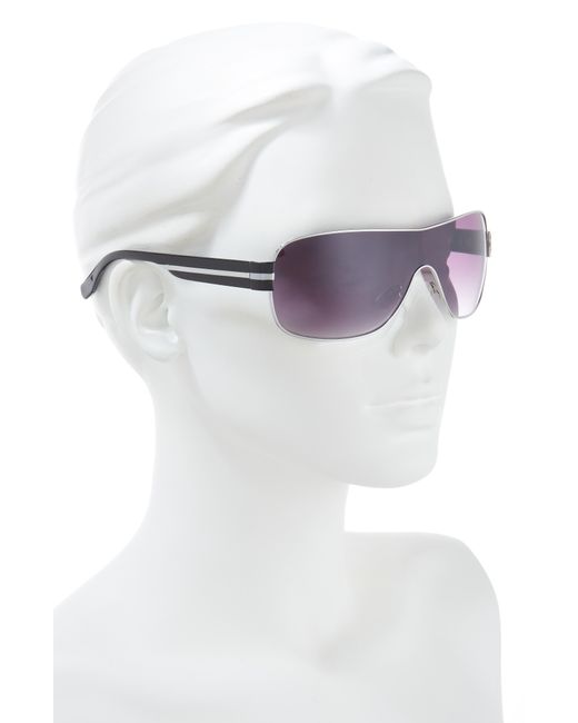 Vince Camuto Purple Combo Shield Sunglasses