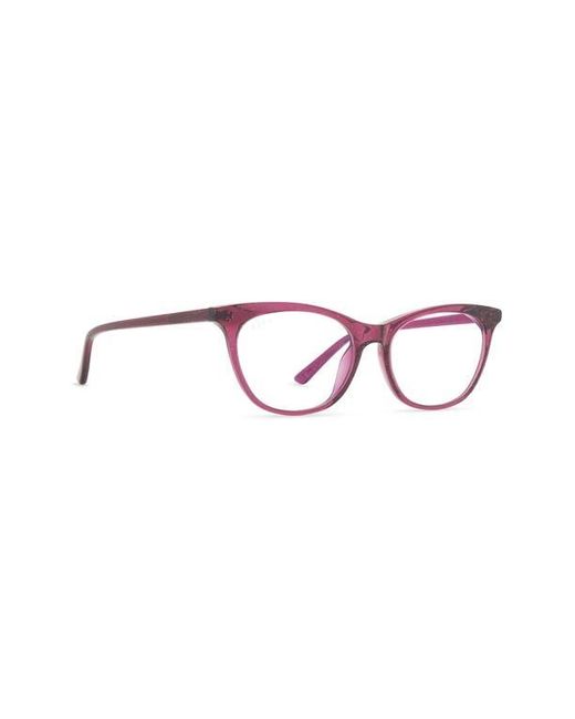 DIFF Brown Jade 51Mm Light Blocking Cat Eye Glasses