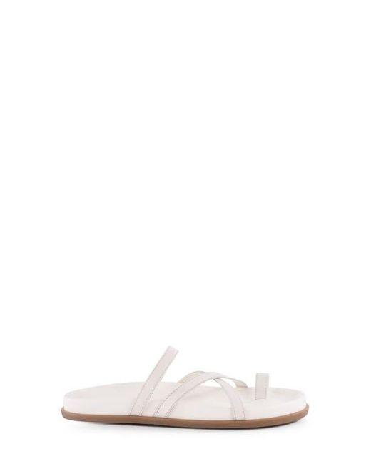 Seychelles White Highline Slide Sandal