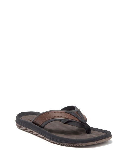 Dr. Scholls Donnar Flip-flop Sandal In Brown/black At Nordstrom Rack for Men | Lyst