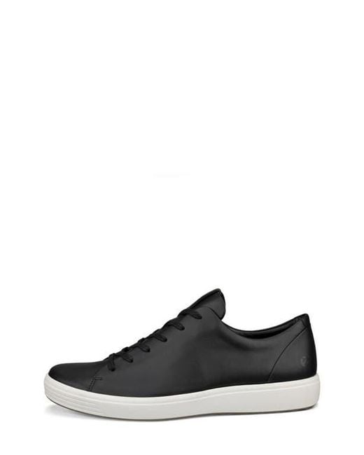 Ecco Black Soft 7 Premier Sneaker for men