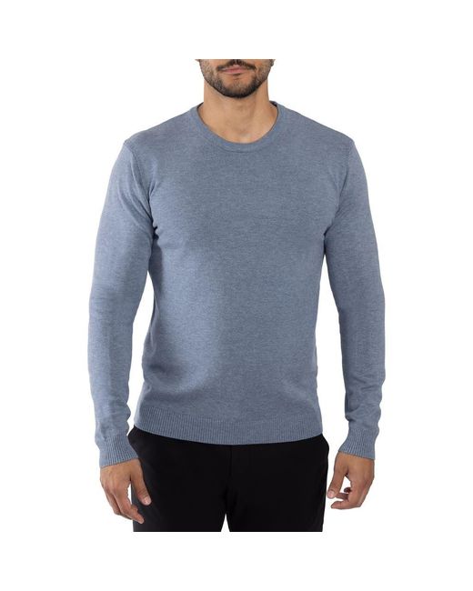 Xray Jeans Blue Crewneck Knit Pullover Sweater for men
