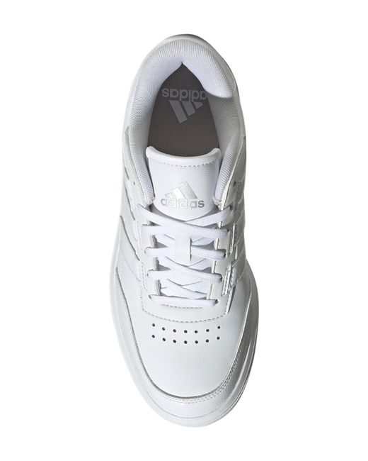Adidas White Courtblock Sneaker