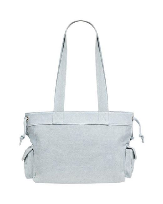 True Religion White Multipatch Tote