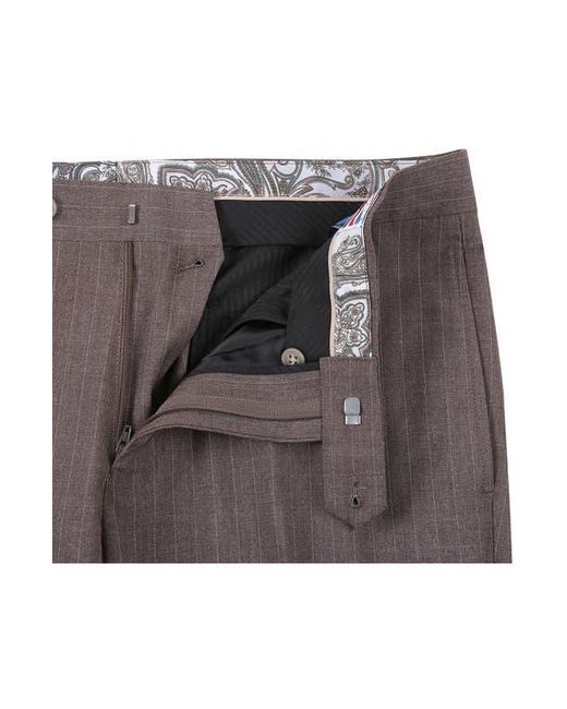 English Laundry Gray Two-Button Flat Front Suit for men
