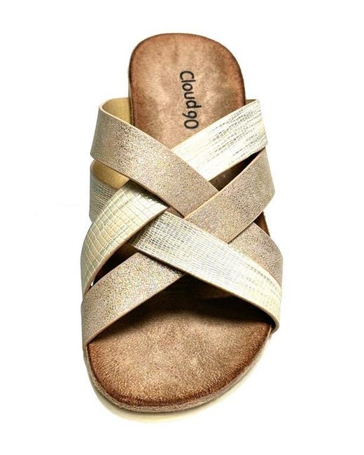 Ninety Union Metallic Zara Wedge Sandal