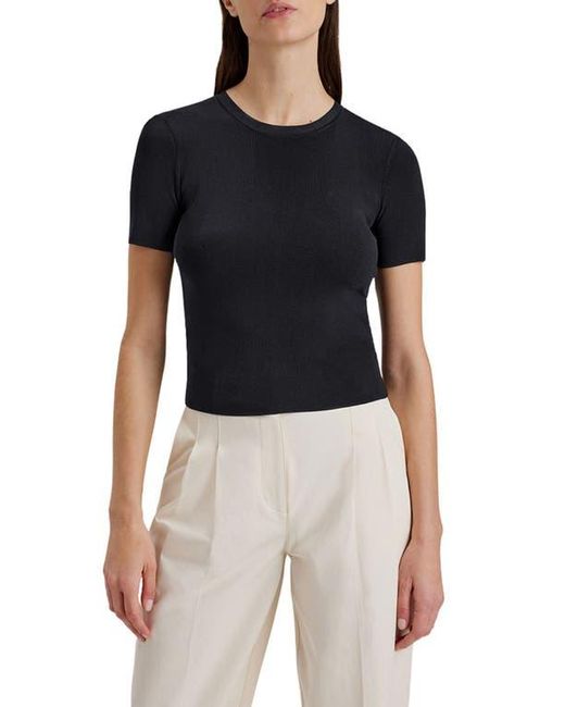 Solid & Striped Black The Riada Top