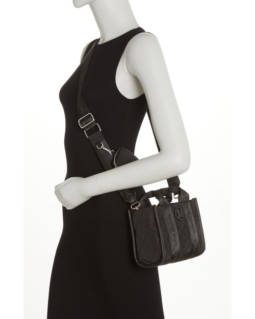 Steve Madden Minnie Nylon Crossbody Bag In Blk/blk At Nordstrom Rack in