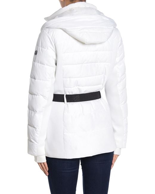 Michael kors hot sale white coat