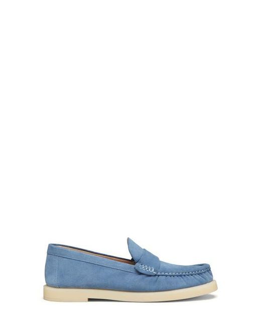 Stuart Weitzman Blue Blake Loafer