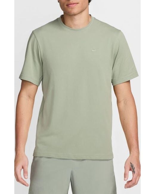 Nike Green Primary Training Dri-Fit Short Sleeve T-Shirt for men