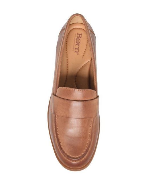 Børn Brown Apron Toe Loafer