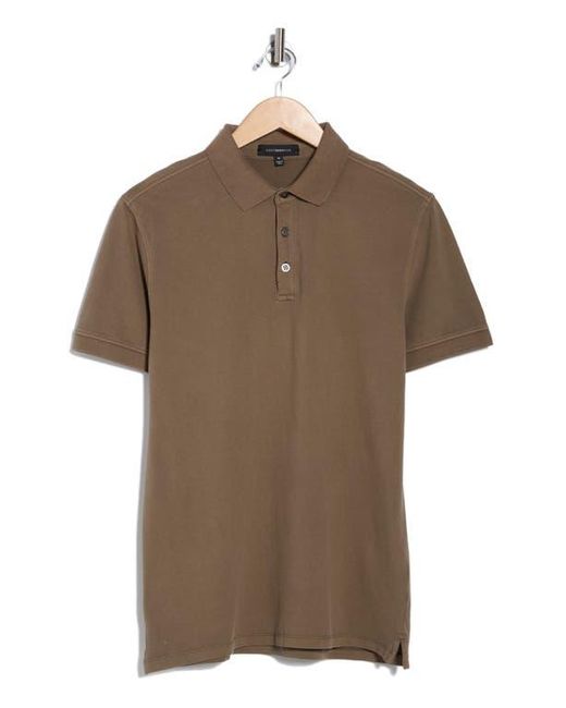 WESTZEROONE Brown Bathurst Polo for men