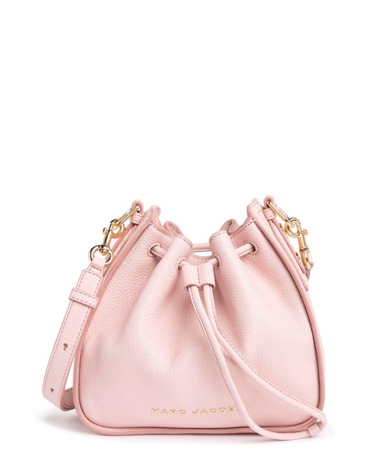 Marc Jacobs Leather Mini Bucket Bag in Pink Lyst