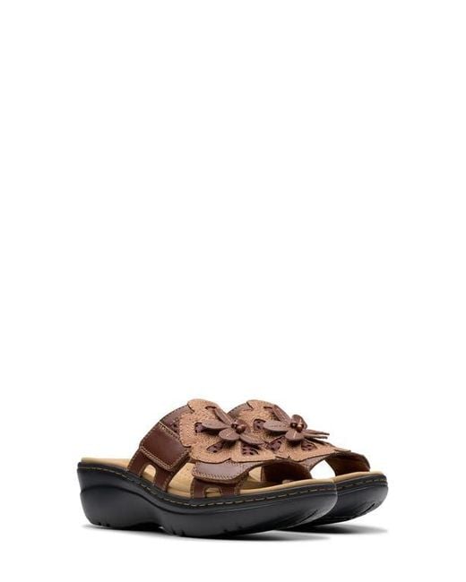 Clarks Multicolor Merliah Belle Wedge Sandal