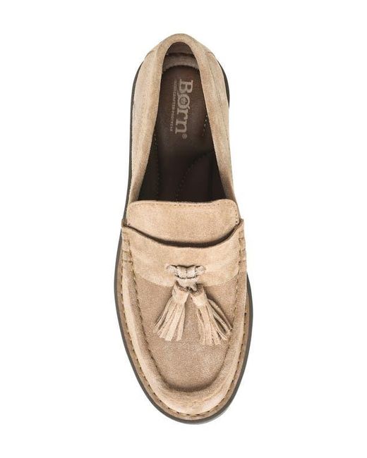 Børn Natural Capri Tassel Platform Loafer