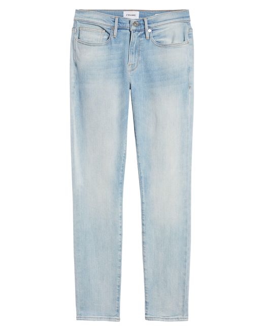 FRAME L'homme Skinny Jeans in Blue for Men | Lyst