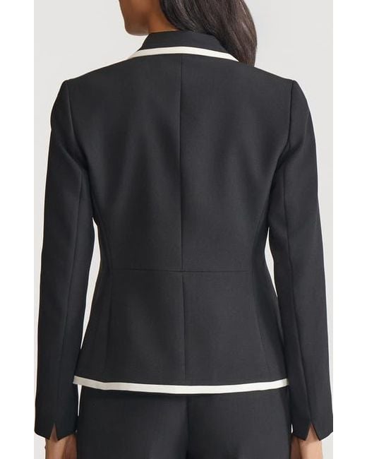 Kasper Black Two Button Jacket