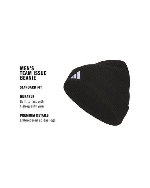 Adidas Black Team Issue 2 Beanie for men
