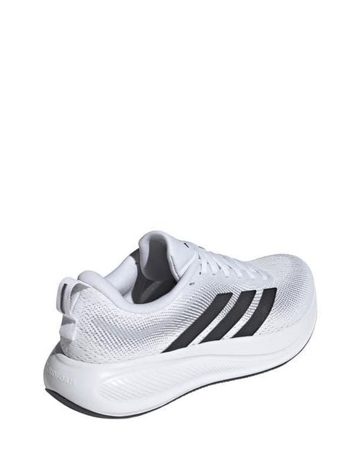 Adidas White Response Pace Running Shoe for men