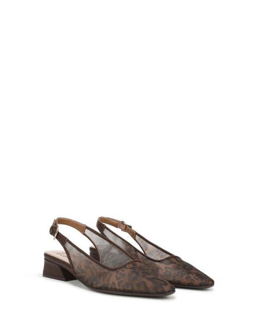 Naturalizer Brown Ginger Slingback Mesh Pump