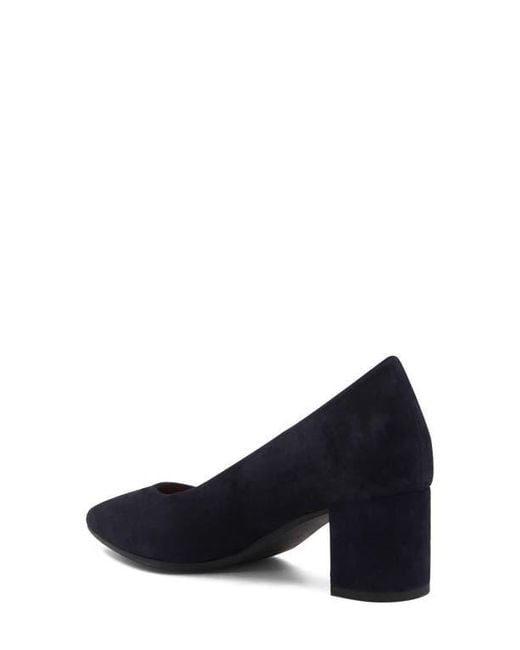 Aquatalia Blue Kari Weatherproof Pointed Toe Pump