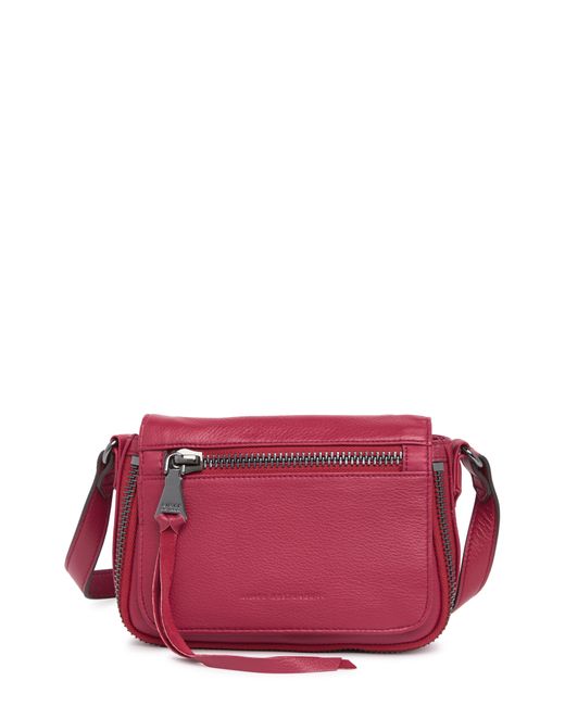 Aimee Kestenberg Sorrento Leather Crossbody Bag In Red Scarlet At ...