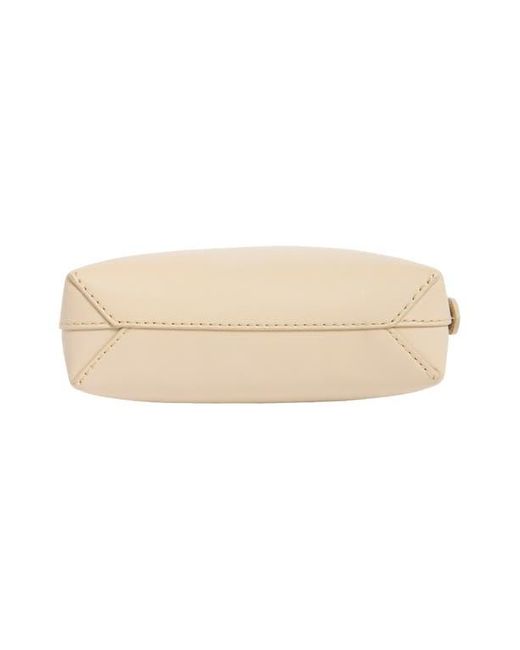 Sam Edelman Natural Marsella Suede & Leather Shoulder Bag