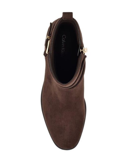 Calvin Klein Brown Jansen Bootie