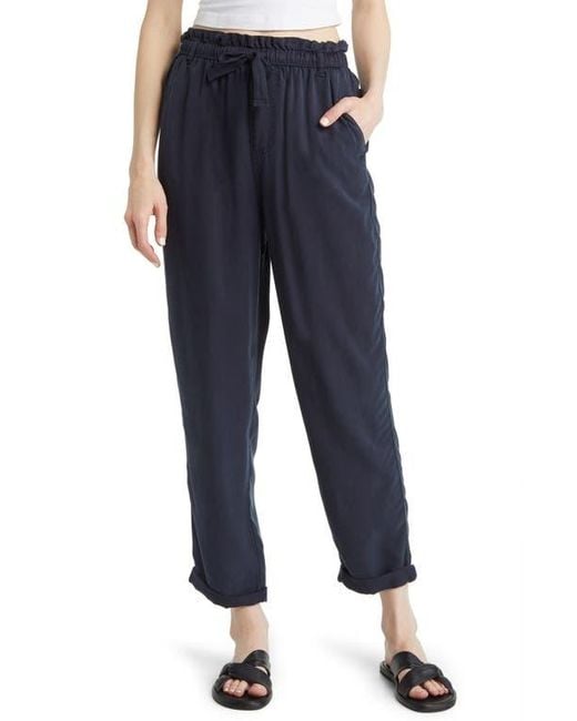 Treasure & Bond Blue Beach Drawstring Pants