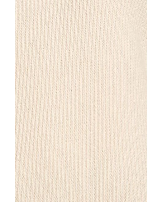 Halogen® Natural Wool & Cashmere Tunic Sweater