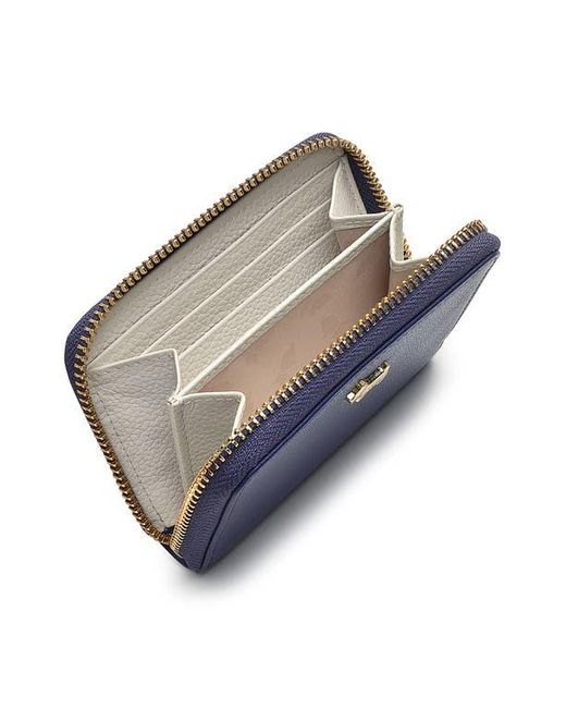 Radley Blue Spitalfields Row Small Zip Wallet
